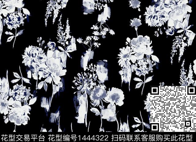 数码华亿平台几何扎染华亿平台数码印花华亿平台下载（图片编号: 1444322） - 瓦栏（Walan）