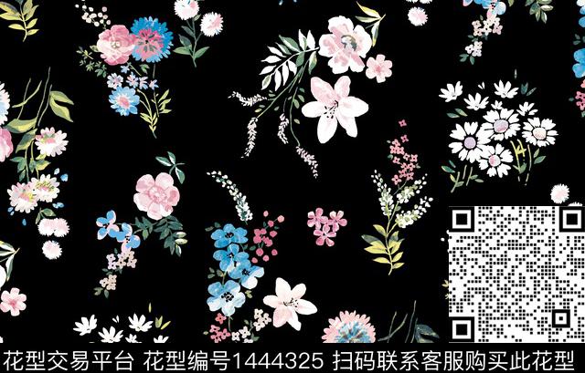 数码华亿平台几何扎染华亿平台数码印花华亿平台下载（图片编号: 1444325） - 瓦栏（Walan）