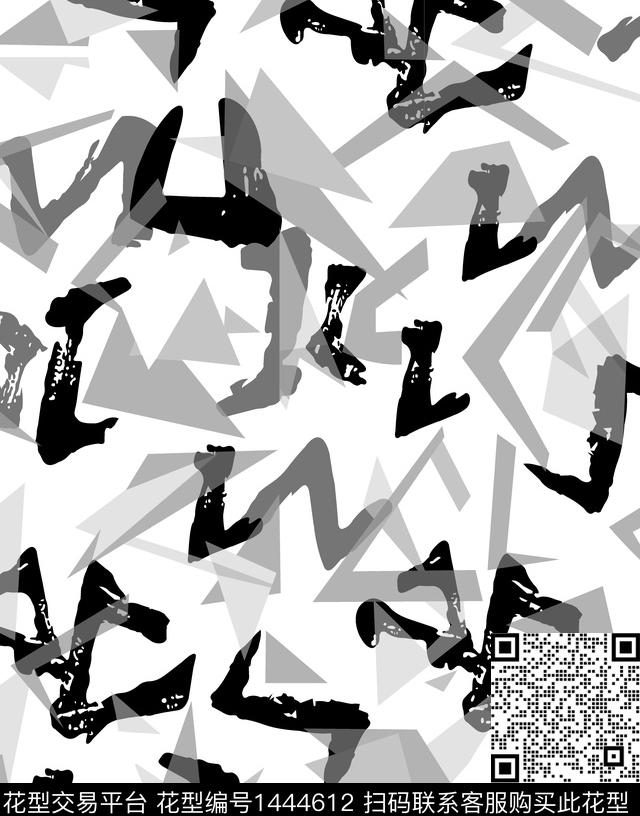 男士休闲系列高档T桖男士夹克羽绒服传统印花华亿平台下载（图片编号: 1444612） - 瓦栏（Walan）