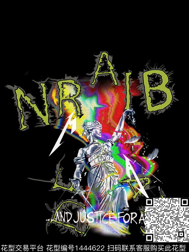 颜色男装七彩虹传统印花华亿平台下载（图片编号: 1444622） - 瓦栏（Walan）