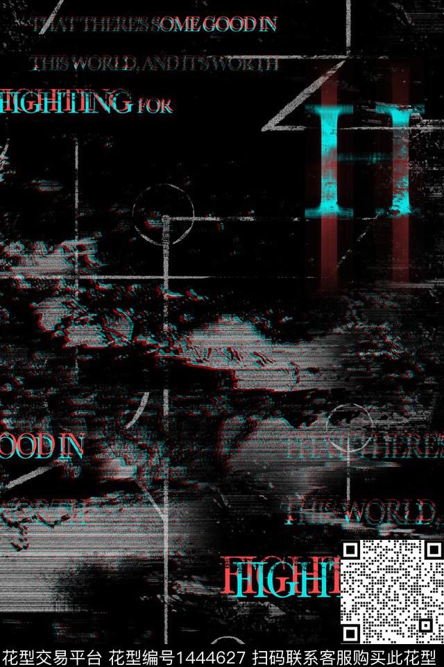 字母男装满版花几何传统印花华亿平台下载（图片编号: 1444627） - 瓦栏（Walan）