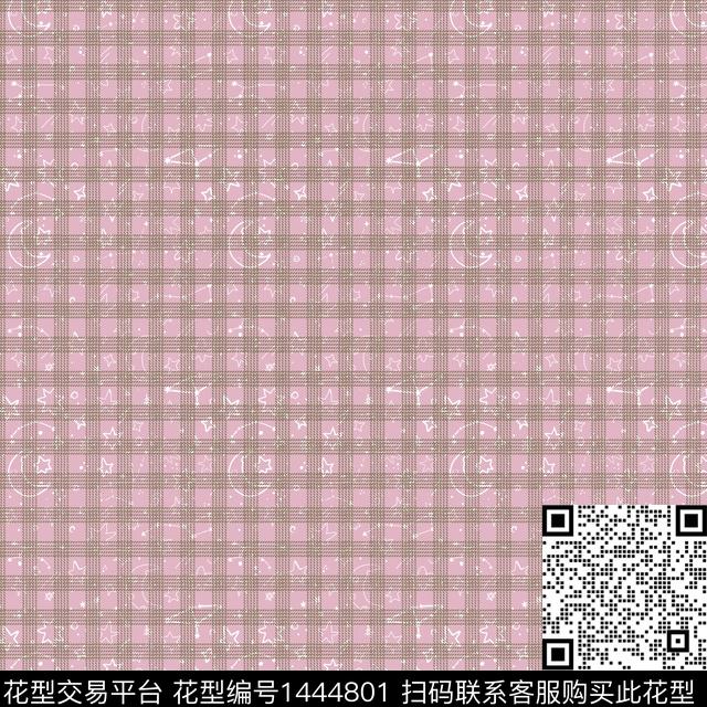 二方连续条格简约数码印花华亿平台下载（图片编号: 1444801） - 瓦栏（Walan）