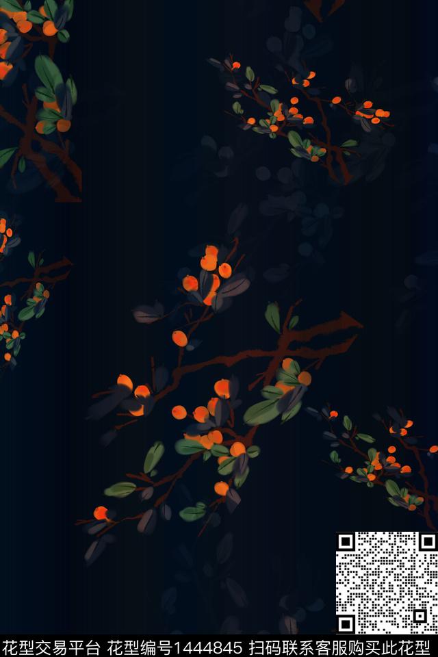 女装香云纱中国风数码印花华亿平台下载（图片编号: 1444845） - 瓦栏（Walan）