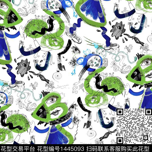 柠檬飞机兔子数码印花华亿平台下载（图片编号: 1445093） - 瓦栏（Walan）