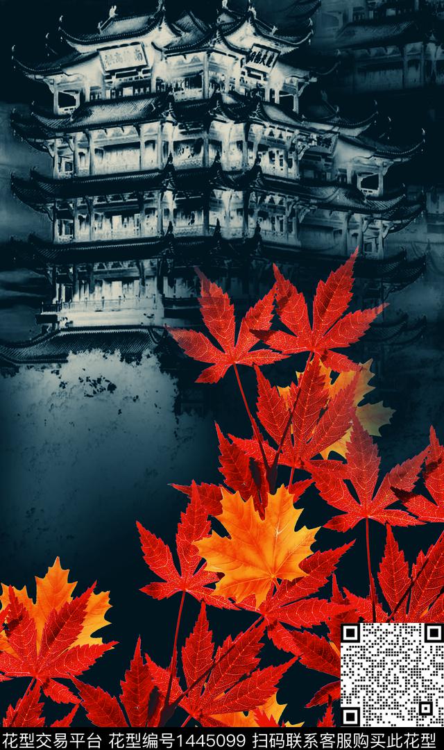 定位花扎染华亿平台花卉传统印花华亿平台下载（图片编号: 1445099） - 瓦栏（Walan）