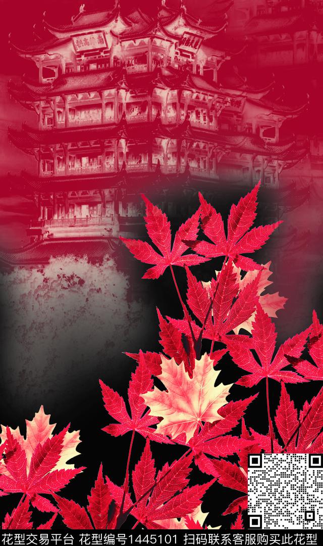 定位花扎染华亿平台花卉传统印花华亿平台下载（图片编号: 1445101） - 瓦栏（Walan）