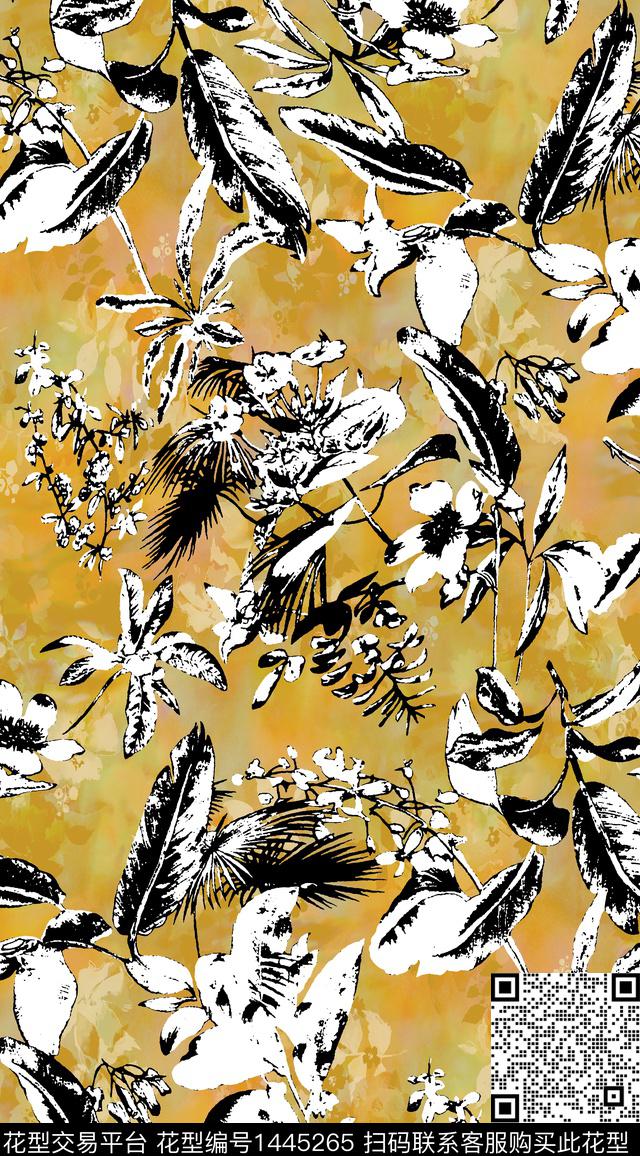 数码华亿平台几何扎染华亿平台数码印花华亿平台下载（图片编号: 1445265） - 瓦栏（Walan）