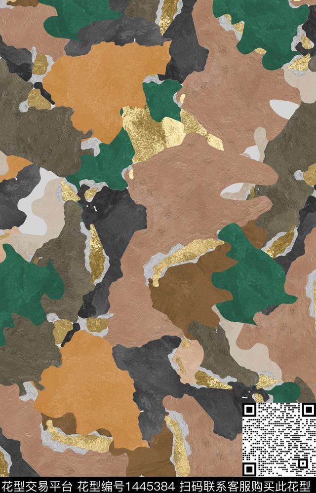 数码华亿平台花卉大牌风数码印花华亿平台下载（图片编号: 1445384） - 瓦栏（Walan）