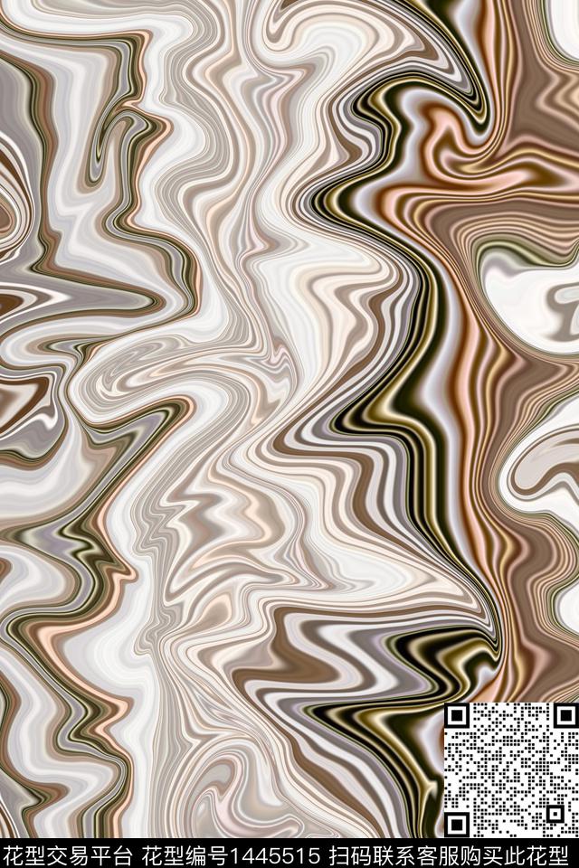 肌理抽象男装抽象数码印花华亿平台下载（图片编号: 1445515） - 瓦栏（Walan）