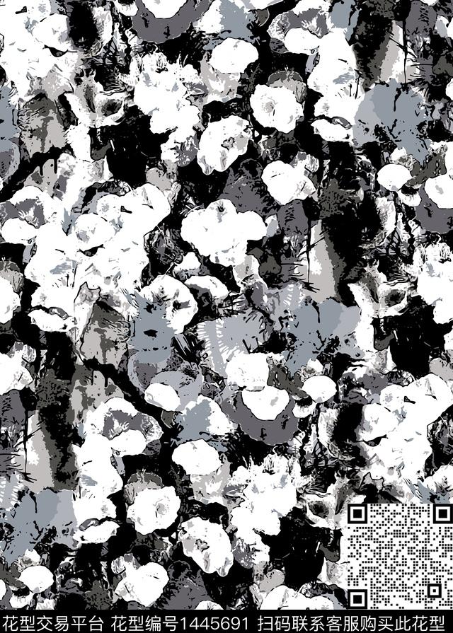 纹理大牌风潮牌传统印花华亿平台下载（图片编号: 1445691） - 瓦栏（Walan）