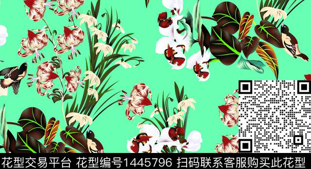 几何数码华亿平台大牌风数码印花华亿平台下载（图片编号: 1445796） - 瓦栏（Walan）