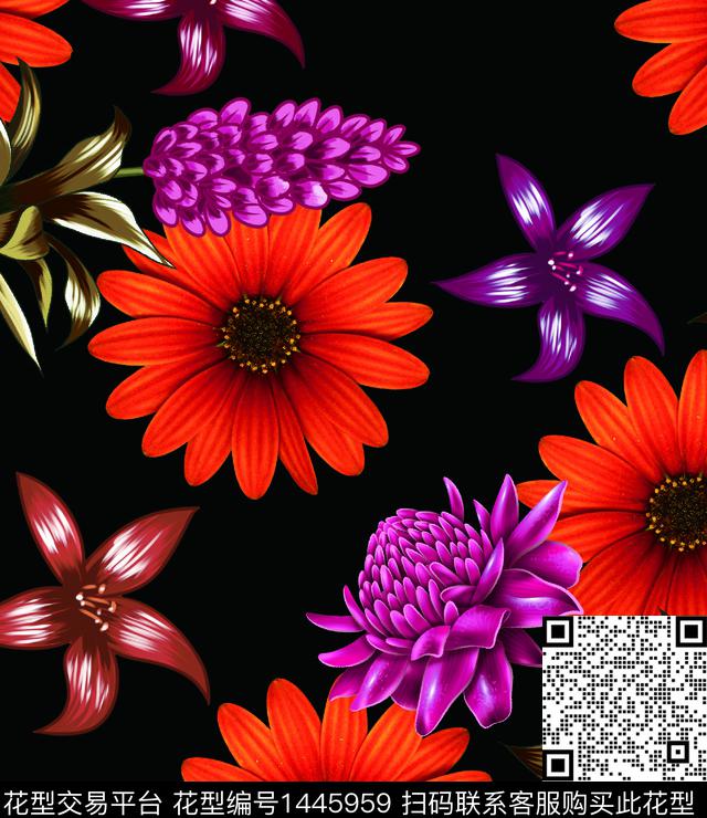 炫彩数码华亿平台肌理数码印花华亿平台下载（图片编号: 1445959） - 瓦栏（Walan）