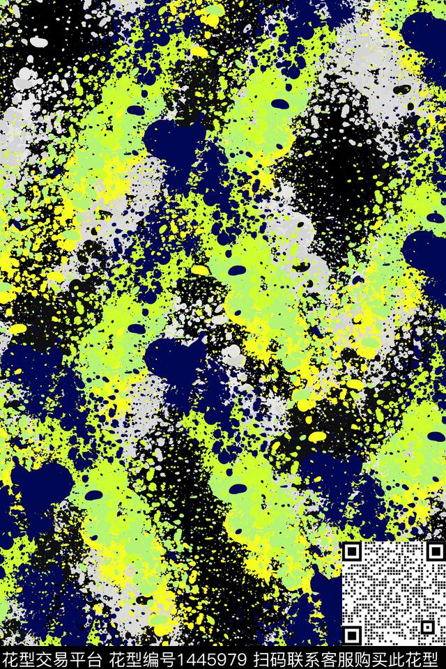 抽象男装户外家居服传统印花华亿平台下载（图片编号: 1445979） - 瓦栏（Walan）