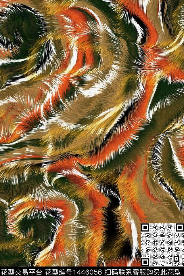 肌理复古纹理数码印花华亿平台下载（图片编号: 1446056） - 瓦栏（Walan）