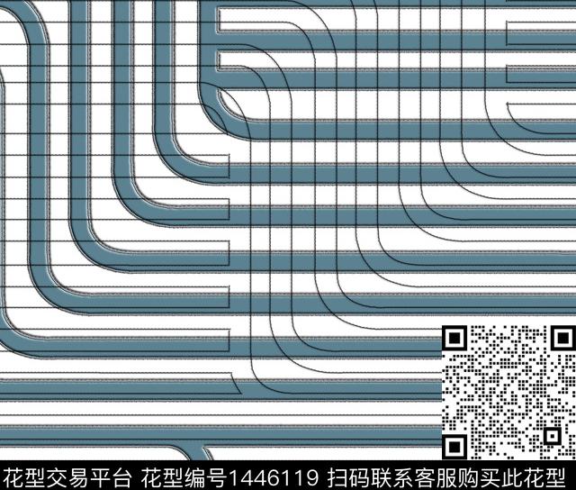 几何皮革抽象数码印花华亿平台下载（图片编号: 1446119） - 瓦栏（Walan）