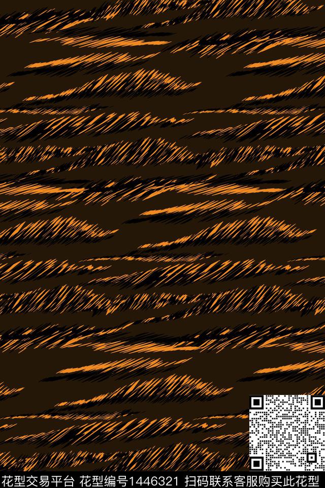 男装动物纹大牌风数码印花华亿平台下载（图片编号: 1446321） - 瓦栏（Walan）