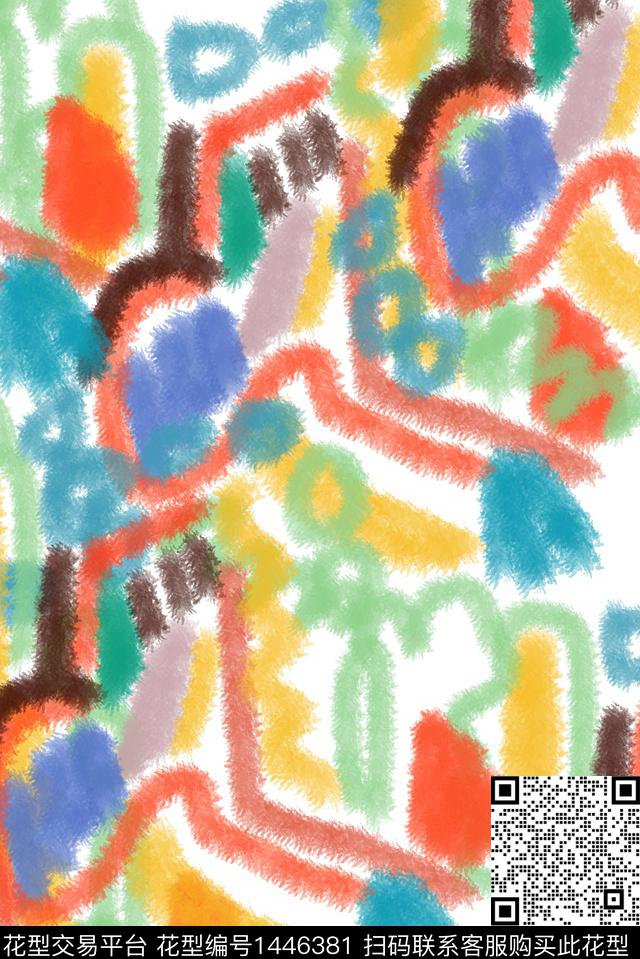 复古年轻女性大牌风数码印花华亿平台下载（图片编号: 1446381） - 瓦栏（Walan）