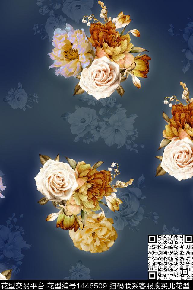 纸印花包金民族风数码印花华亿平台下载（图片编号: 1446509） - 瓦栏（Walan）