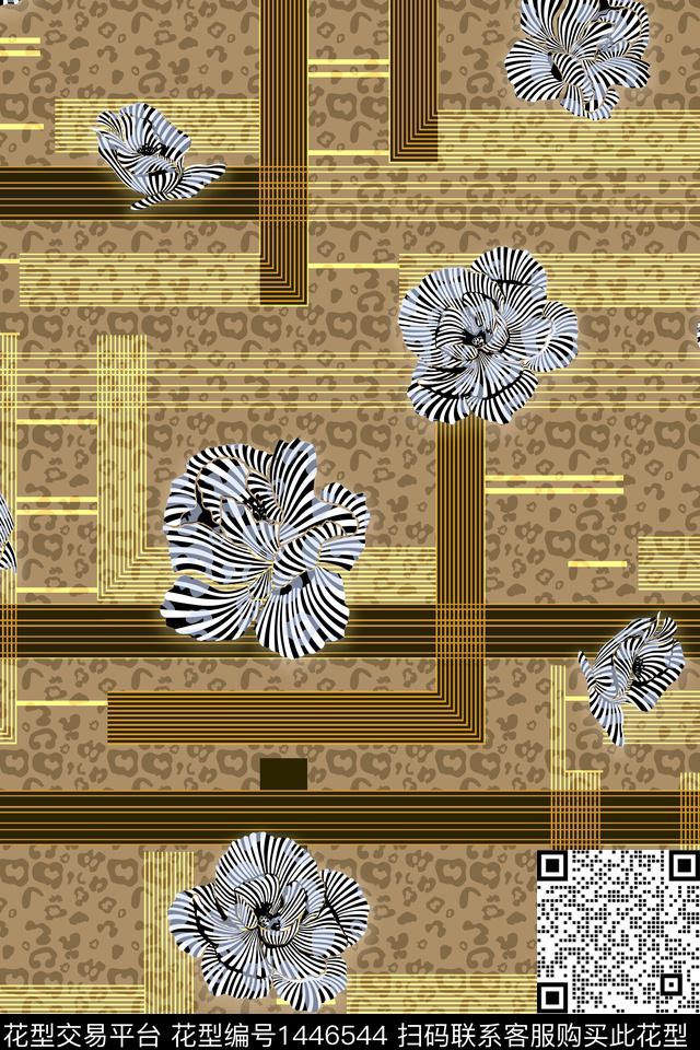 底纹纹理民族风数码印花华亿平台下载（图片编号: 1446544） - 瓦栏（Walan）