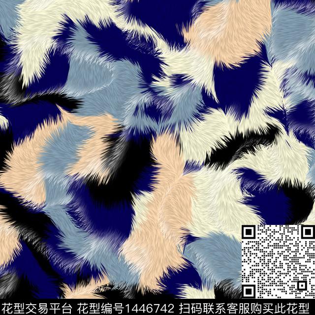 肌理纹理迷彩数码印花华亿平台下载（图片编号: 1446742） - 瓦栏（Walan）