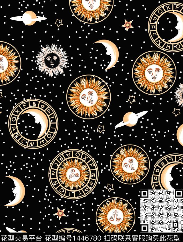 卡通数码印花华亿平台下载（图片编号: 1446780） - 瓦栏（Walan）