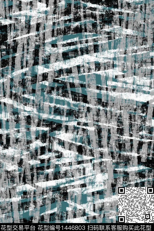 抽象男装户外家居服传统印花华亿平台下载（图片编号: 1446803） - 瓦栏（Walan）