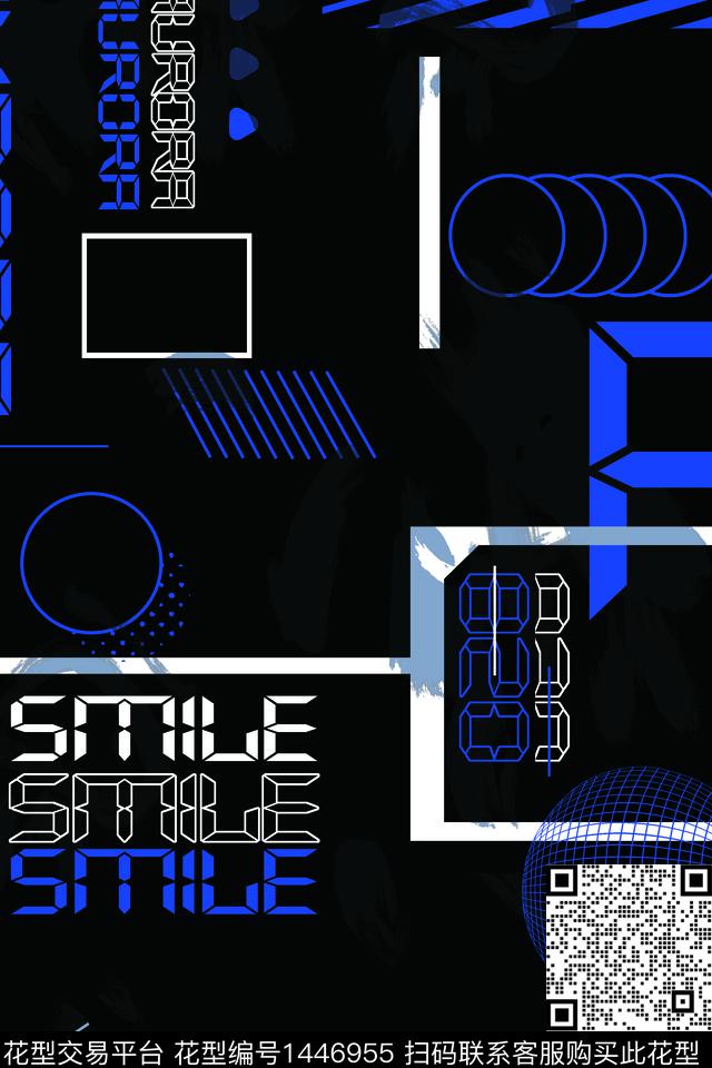 几何男装满版花字母传统印花华亿平台下载（图片编号: 1446955） - 瓦栏（Walan）