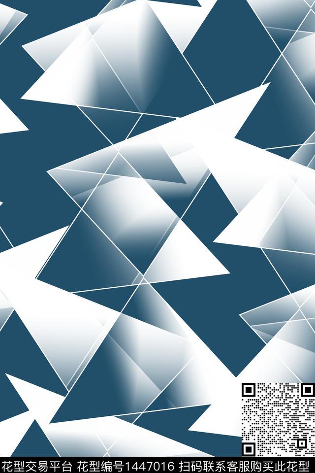 抽象男装家居服户外传统印花华亿平台下载（图片编号: 1447016） - 瓦栏（Walan）