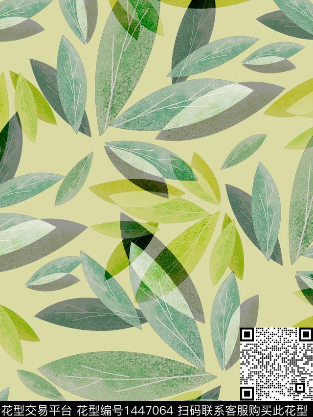 花卉大牌风轻奢数码印花华亿平台下载（图片编号: 1447064） - 瓦栏（Walan）