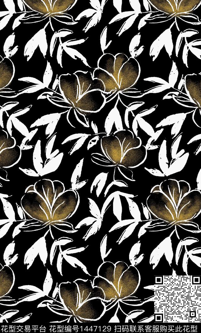 抽象女装几何传统印花华亿平台下载（图片编号: 1447129） - 瓦栏（Walan）