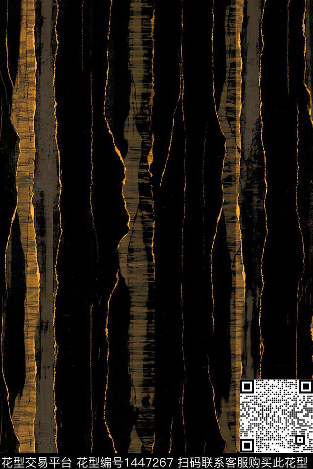 大牌风休闲条纹数码印花华亿平台下载（图片编号: 1447267） - 瓦栏（Walan）