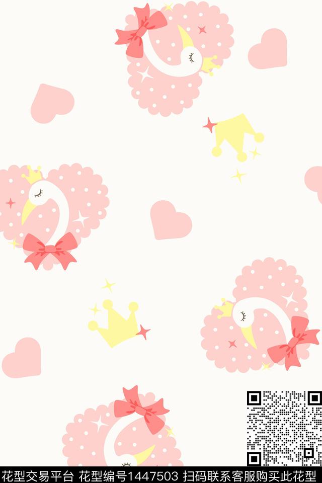 大牌风卡通小碎花传统印花华亿平台下载（图片编号: 1447503） - 瓦栏（Walan）