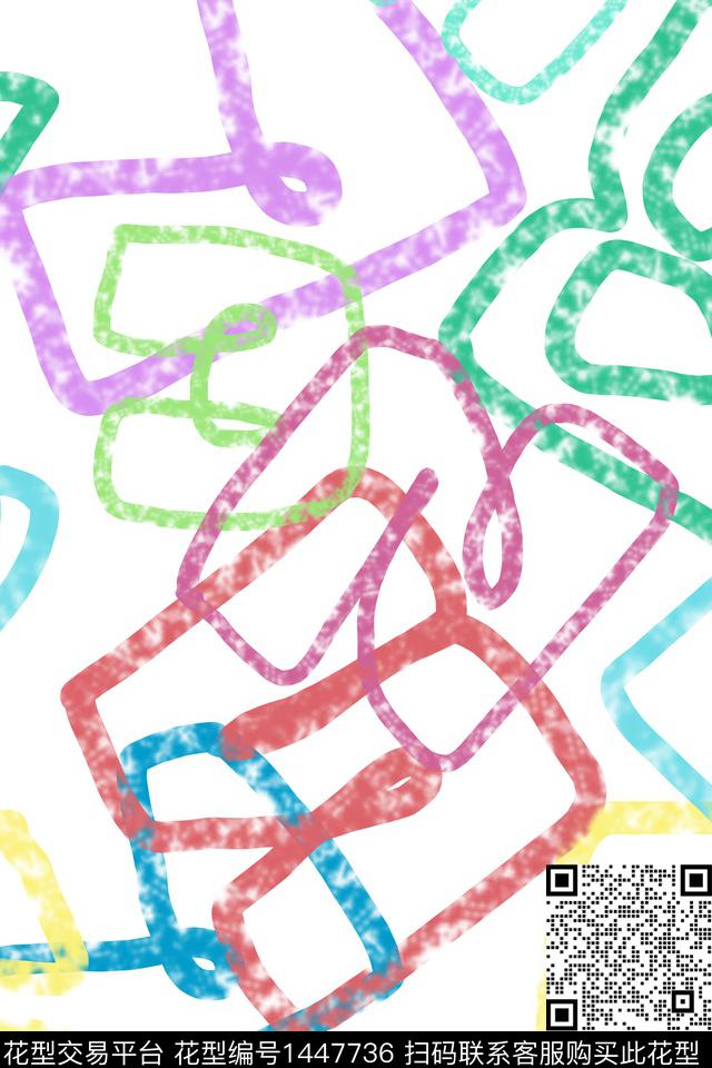 简约大牌风潮牌数码印花华亿平台下载（图片编号: 1447736） - 瓦栏（Walan）