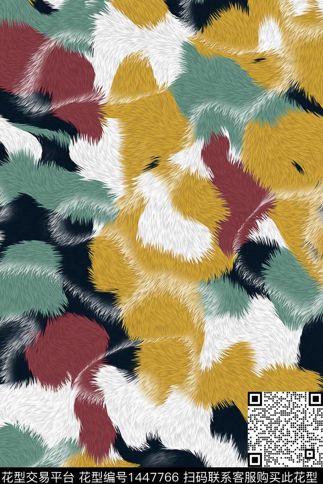 肌理纹理迷彩数码印花华亿平台下载（图片编号: 1447766） - 瓦栏（Walan）