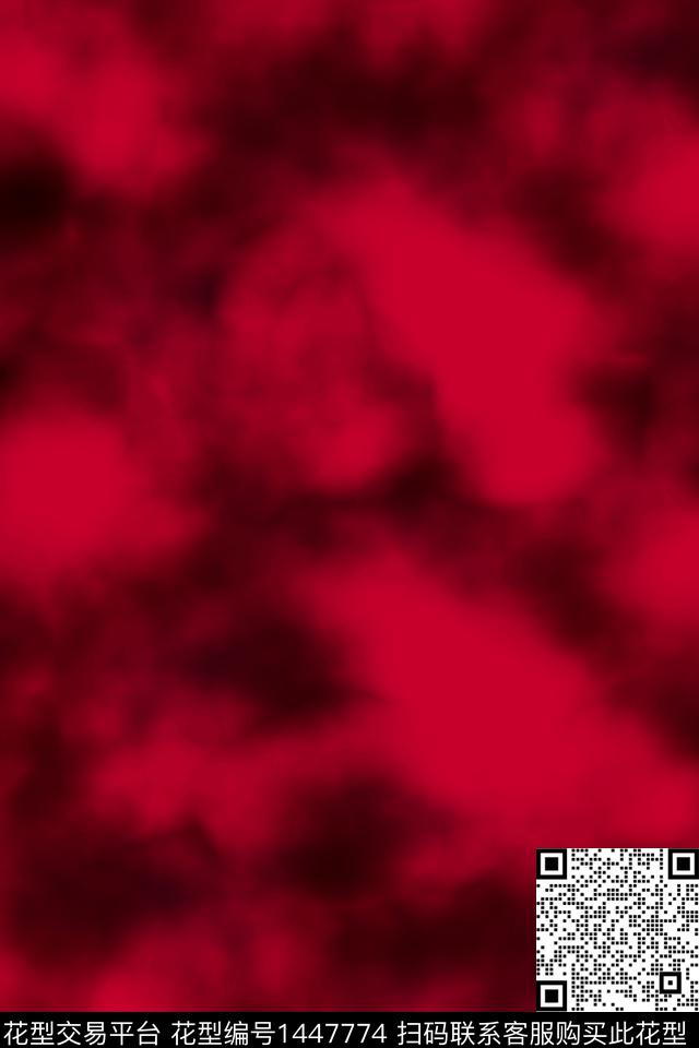 渐变时尚水墨风数码印花华亿平台下载（图片编号: 1447774） - 瓦栏（Walan）