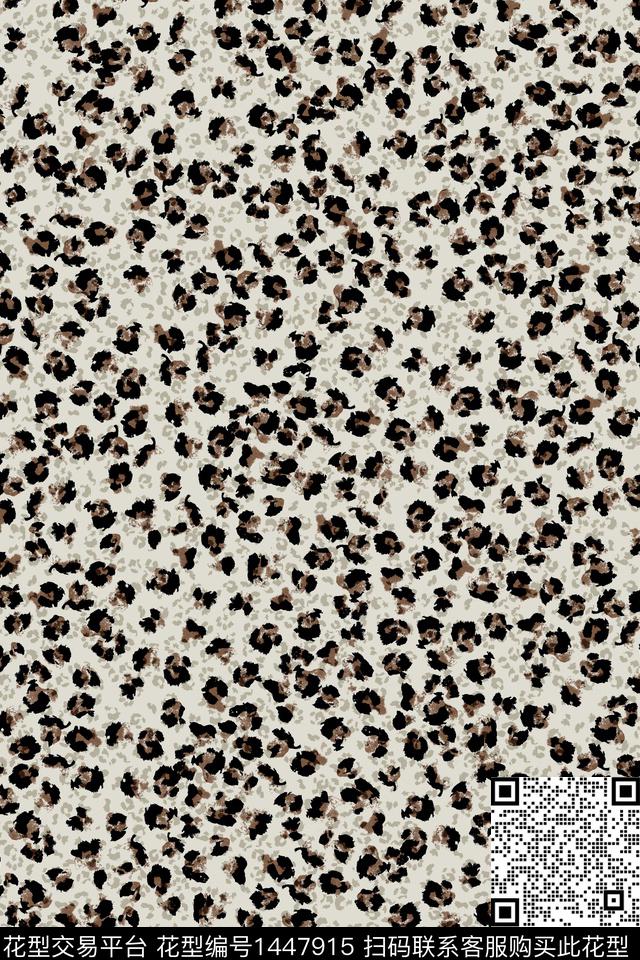 裤子豹纹动物纹数码印花华亿平台下载（图片编号: 1447915） - 瓦栏（Walan）