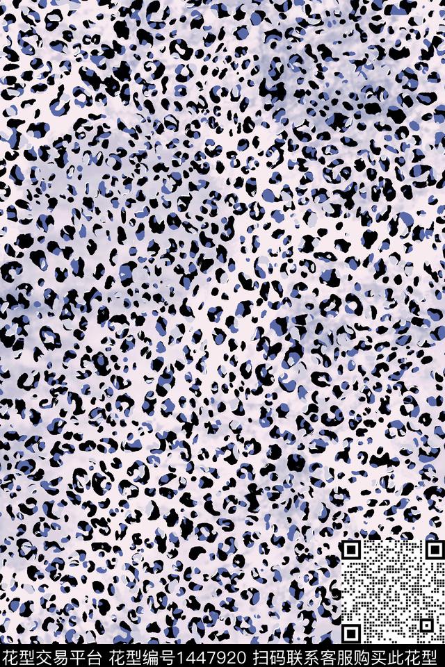 裤子豹纹动物纹数码印花华亿平台下载（图片编号: 1447920） - 瓦栏（Walan）