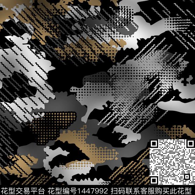 几何字母数码华亿平台数码印花华亿平台下载（图片编号: 1447992） - 瓦栏（Walan）