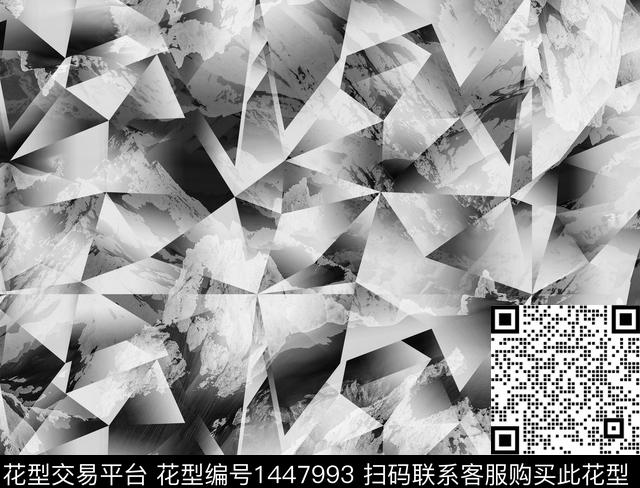 几何字母数码华亿平台数码印花华亿平台下载（图片编号: 1447993） - 瓦栏（Walan）