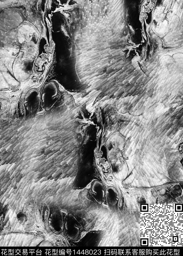 肌理抽象洋阳---男装数码印花华亿平台下载（图片编号: 1448023） - 瓦栏（Walan）