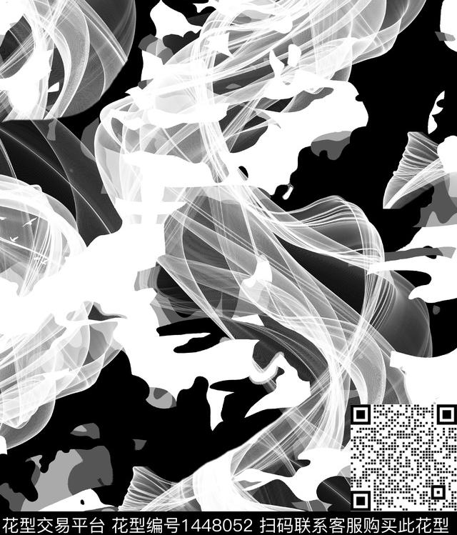 几何字母数码华亿平台数码印花华亿平台下载（图片编号: 1448052） - 瓦栏（Walan）