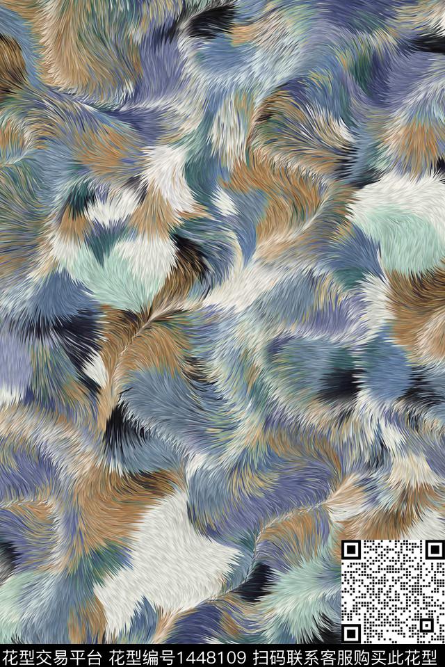 肌理纹理迷彩数码印花华亿平台下载（图片编号: 1448109） - 瓦栏（Walan）