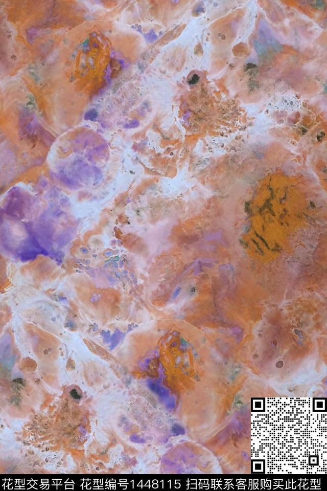 水彩肌理数码华亿平台数码印花华亿平台下载（图片编号: 1448115） - 瓦栏（Walan）