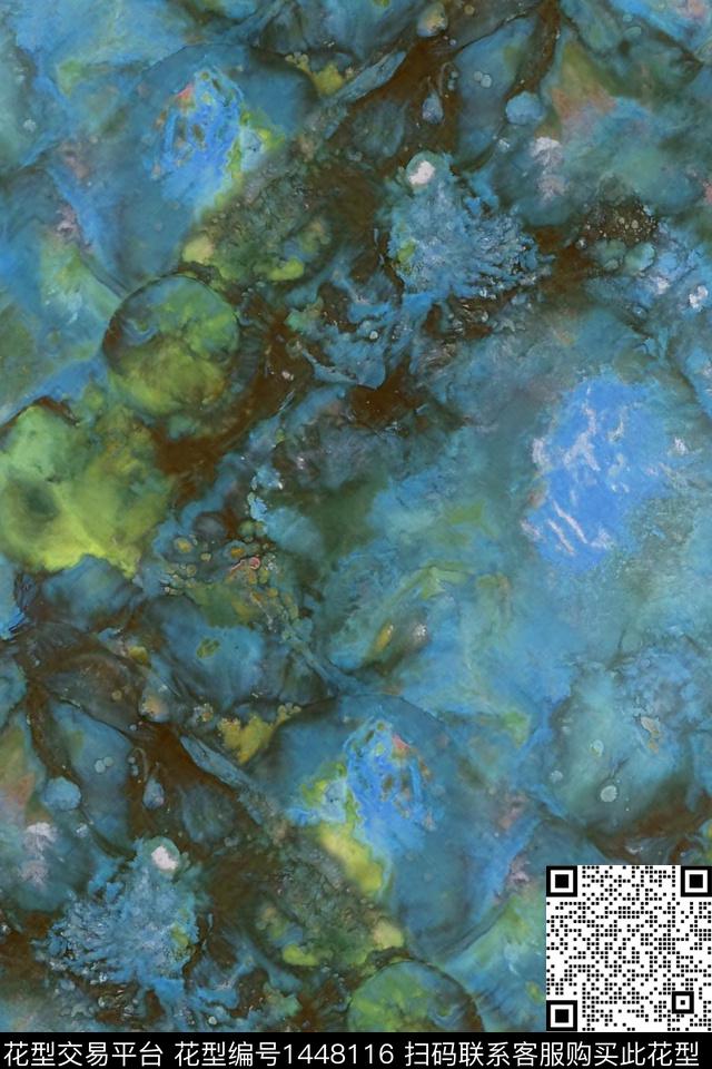 水彩肌理数码华亿平台数码印花华亿平台下载（图片编号: 1448116） - 瓦栏（Walan）