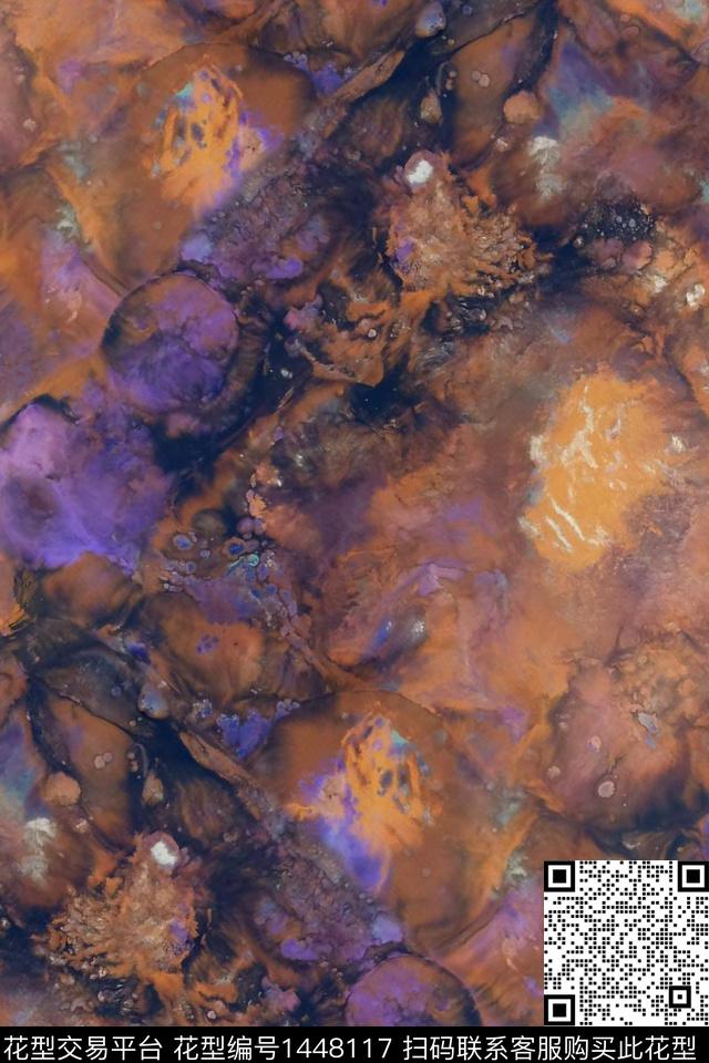 水彩肌理数码华亿平台数码印花华亿平台下载（图片编号: 1448117） - 瓦栏（Walan）