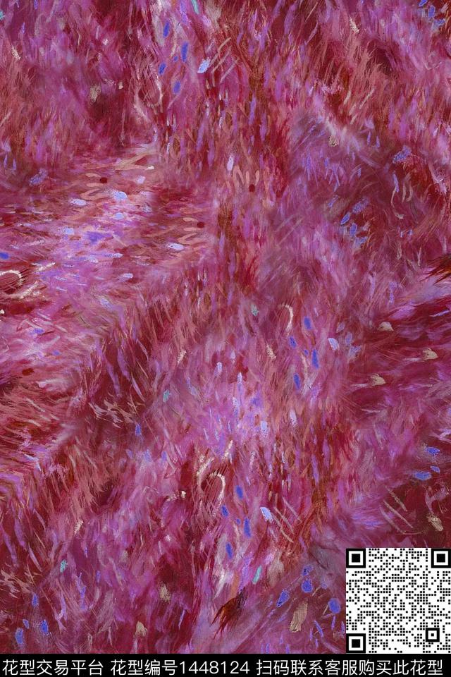 水彩肌理数码华亿平台数码印花华亿平台下载（图片编号: 1448124） - 瓦栏（Walan）