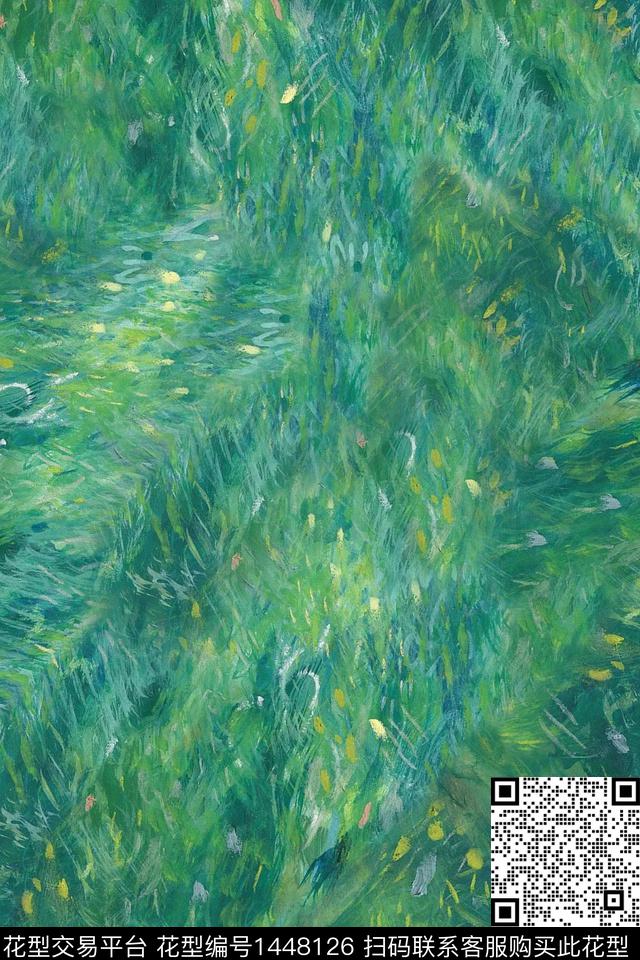 水彩肌理数码华亿平台数码印花华亿平台下载（图片编号: 1448126） - 瓦栏（Walan）