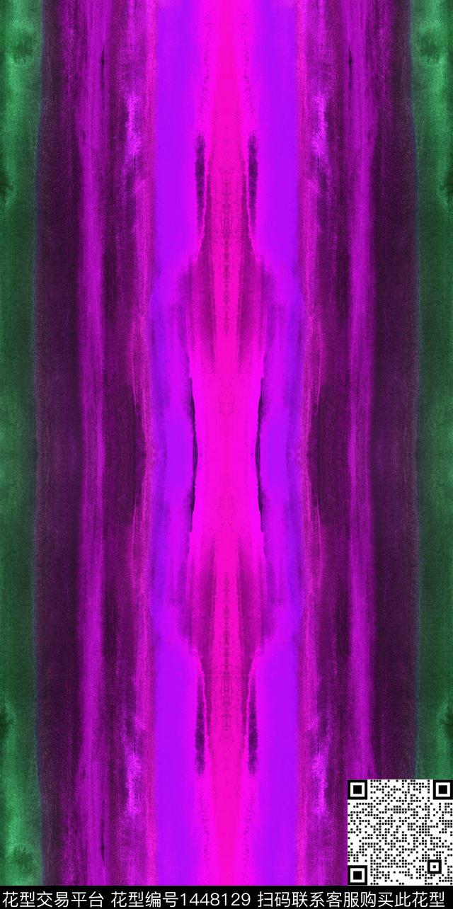 渐变水彩男装数码印花华亿平台下载（图片编号: 1448129） - 瓦栏（Walan）