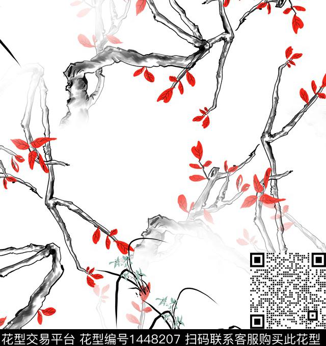 连衣裙女装中国分传统印花华亿平台下载（图片编号: 1448207） - 瓦栏（Walan）