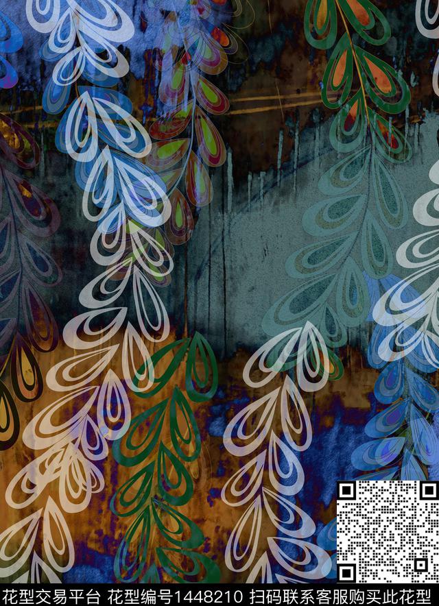 肌理连衣裙女装传统印花华亿平台下载（图片编号: 1448210） - 瓦栏（Walan）